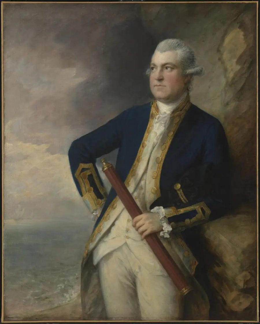 Amiral Sir Charles Thompson, baronnet - Thomas Gainsborough