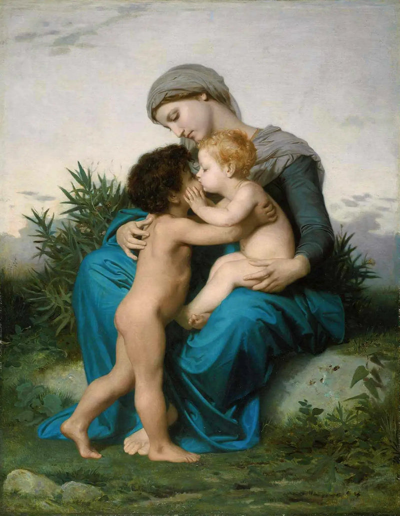 Kardeşlik Aşkı - Bouguereau