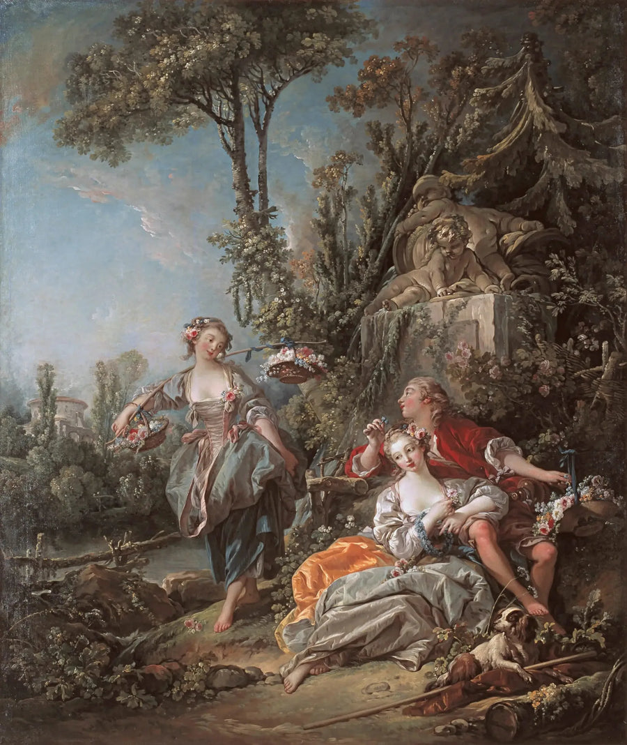 Aşıklar Parkta - François Boucher