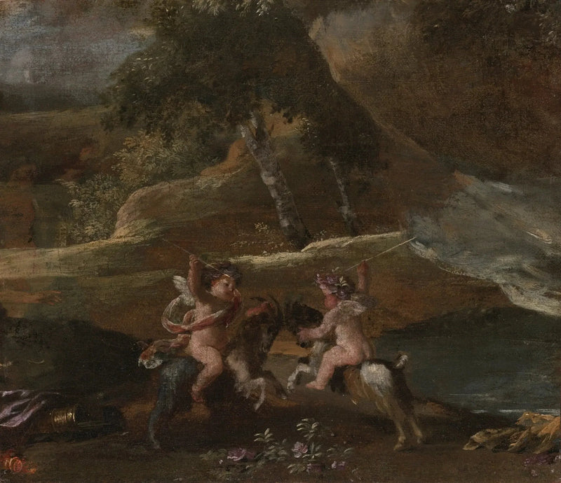 Nicolas Poussin - Keçilerle Binen Aşklar