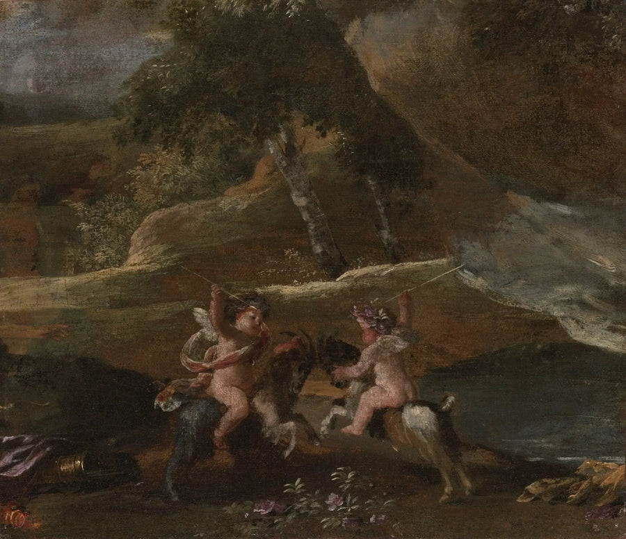 Nicolas Poussin - Keçilerle Binen Aşklar