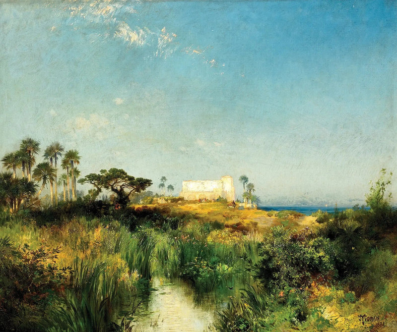 Saint-Augustin'deki Eski Gözetleme Kulesi - Thomas Moran