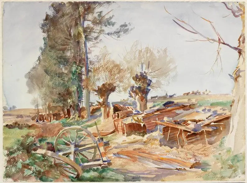 Eski Bivaklar - John Singer Sargent
