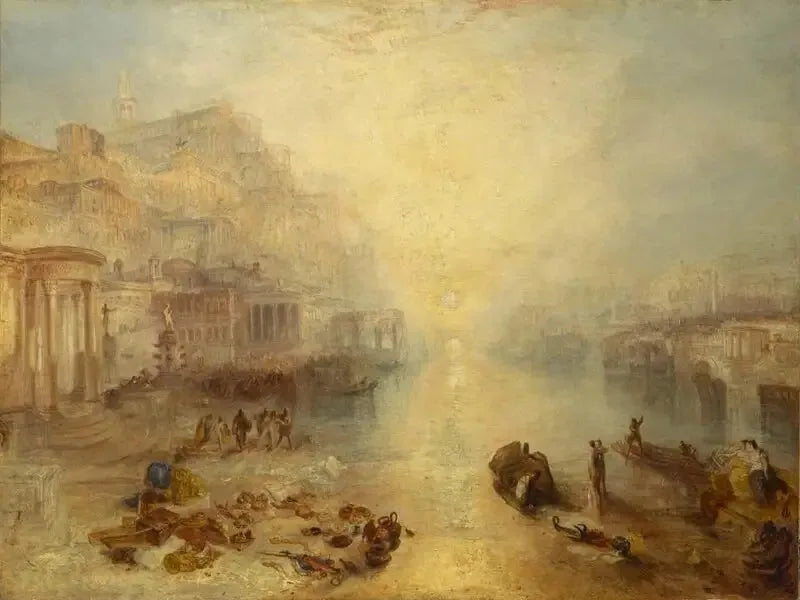 Antik İtalya - Ovid Roma'dan Sürgün - J. M. W. Turner