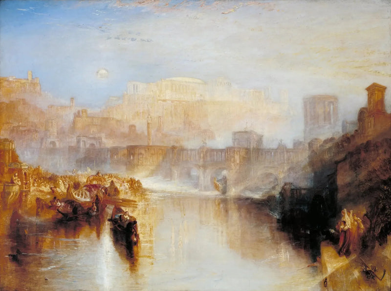 Antik Roma; Agrippina'nın Germanicus'un Küllerini İnişi - J. M. W. Turner