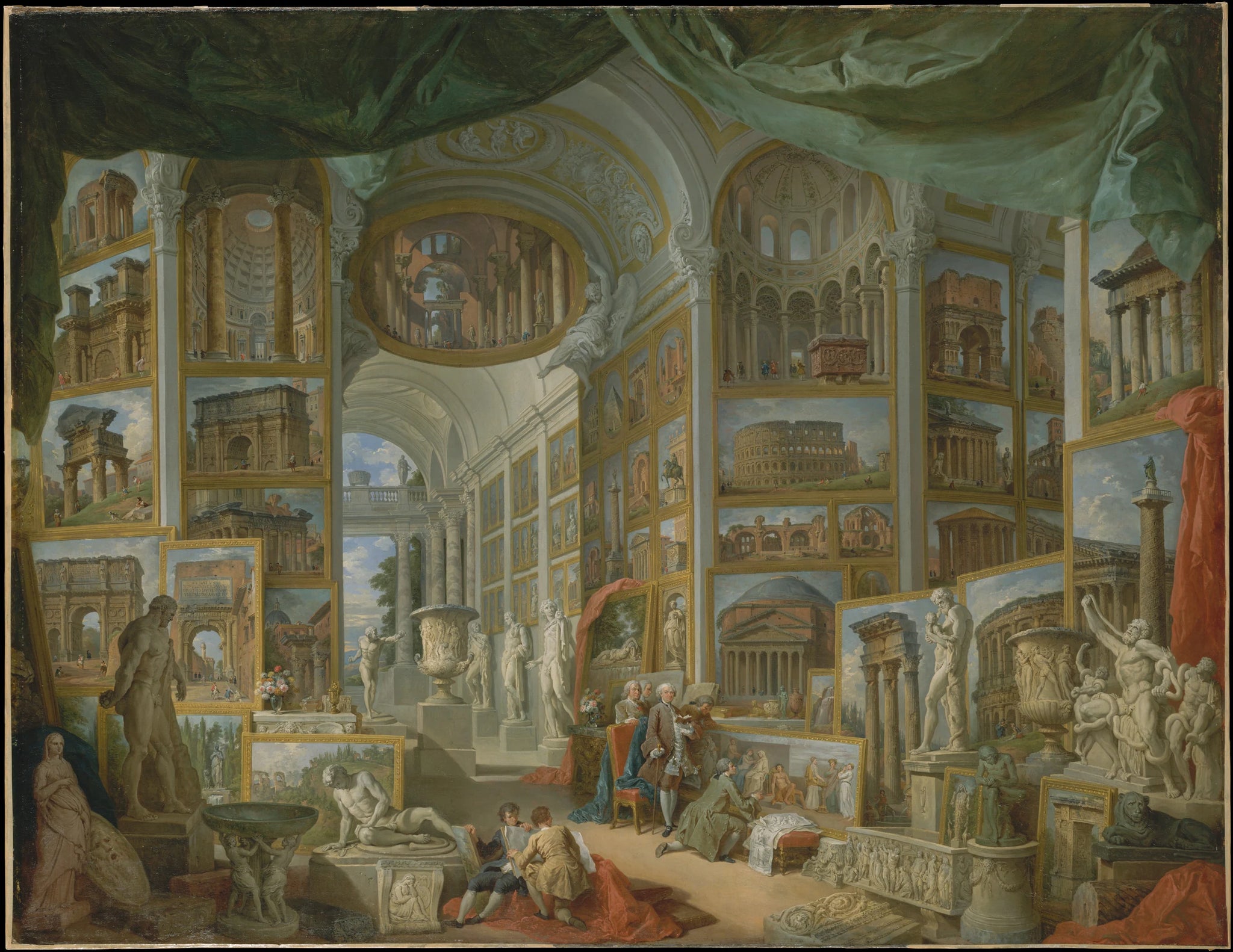 Ancient Rome - Giovanni Paolo Panini