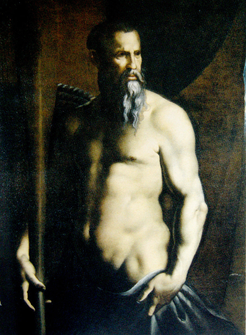 Andrea Doria Neptune Rolünde - Bronzino