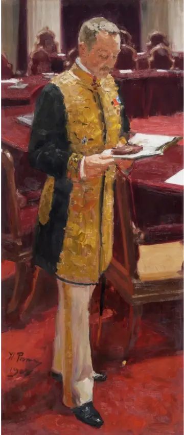 Andreï Alexandrovitch Bobrinski (1844 – 1930) - Ilya Repin - Alpha Reproduction