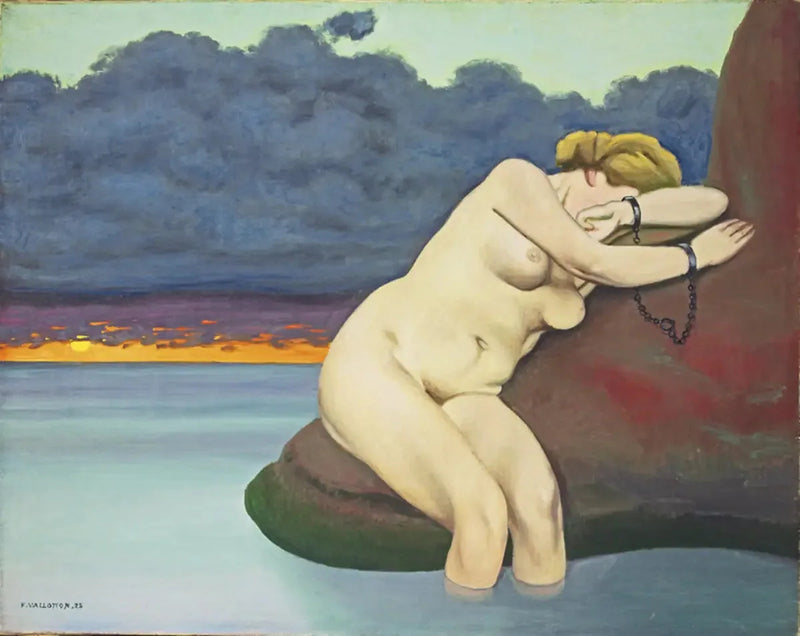 Andromède Zincirlenmiş - Félix Vallotton