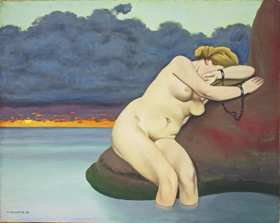 Andromède Zincirlenmiş - Félix Vallotton
