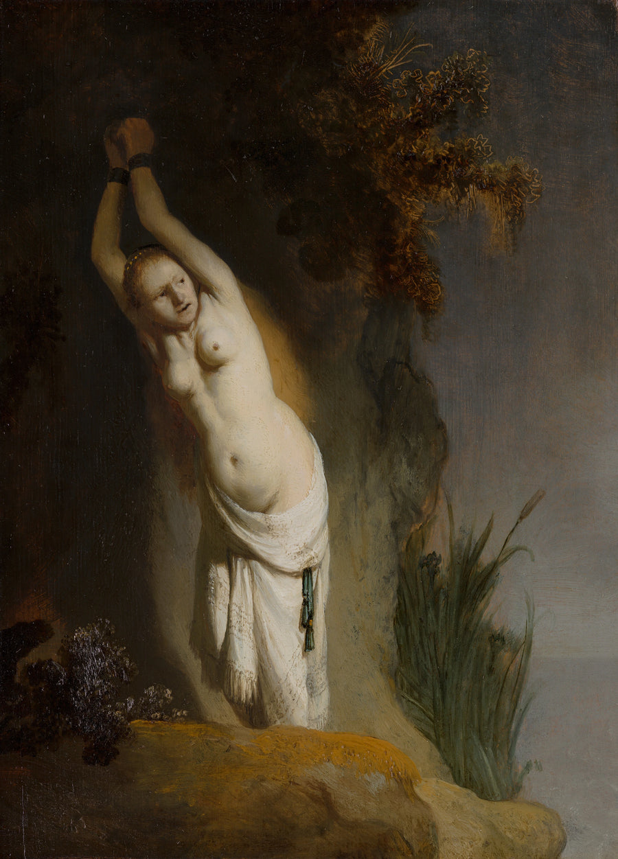 Zincirlenmiş Andromeda - Rembrandt