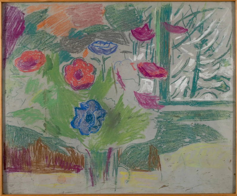 Anemonlar - Edvard Munch
