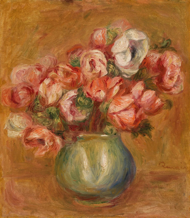 Anemonlar (Anemonlar) - Pierre-Auguste Renoir