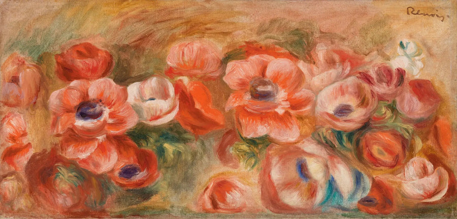 Anemonlar (Anemonlar) - Pierre-Auguste Renoir