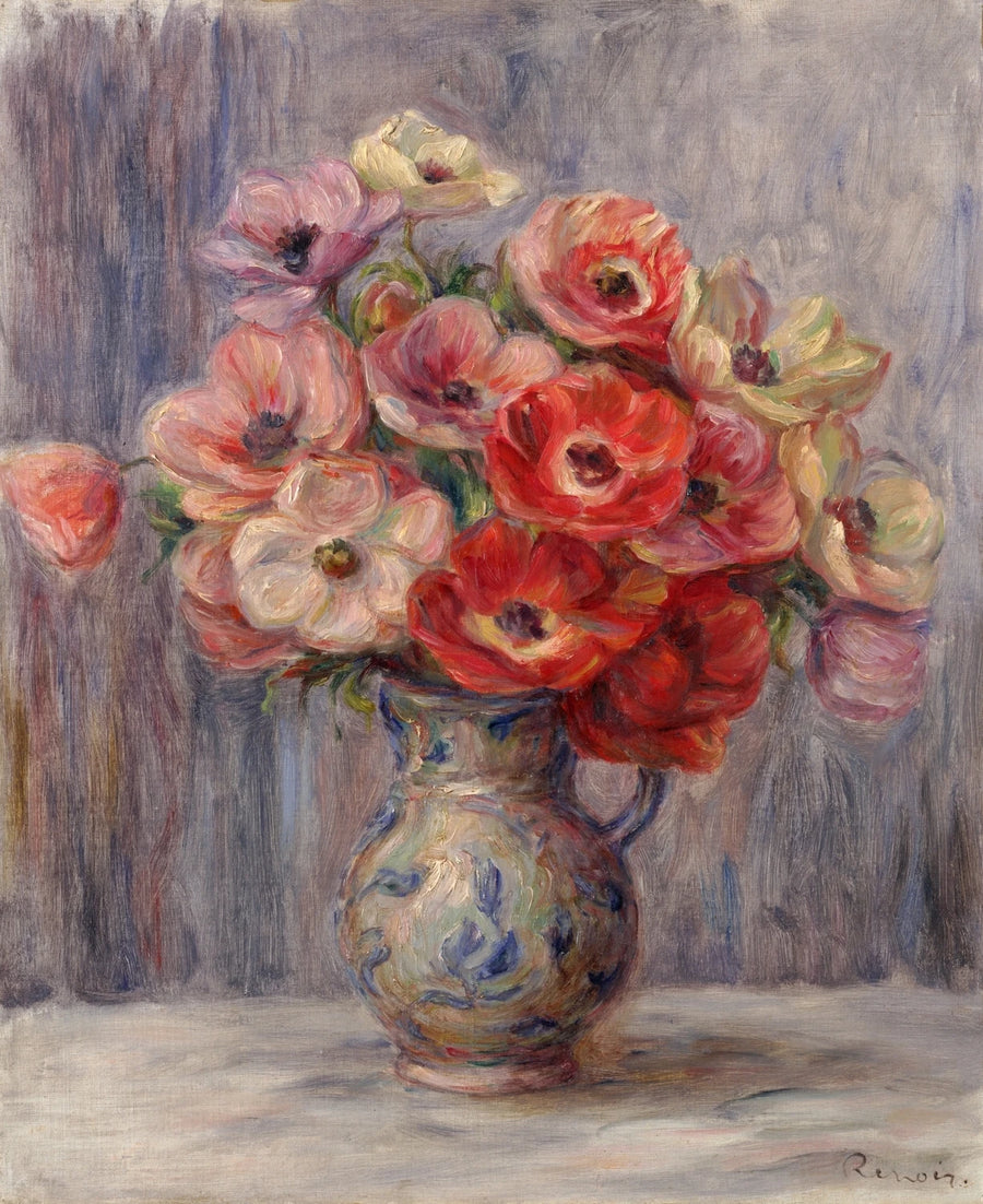 Anemonlar - Pierre-Auguste Renoir