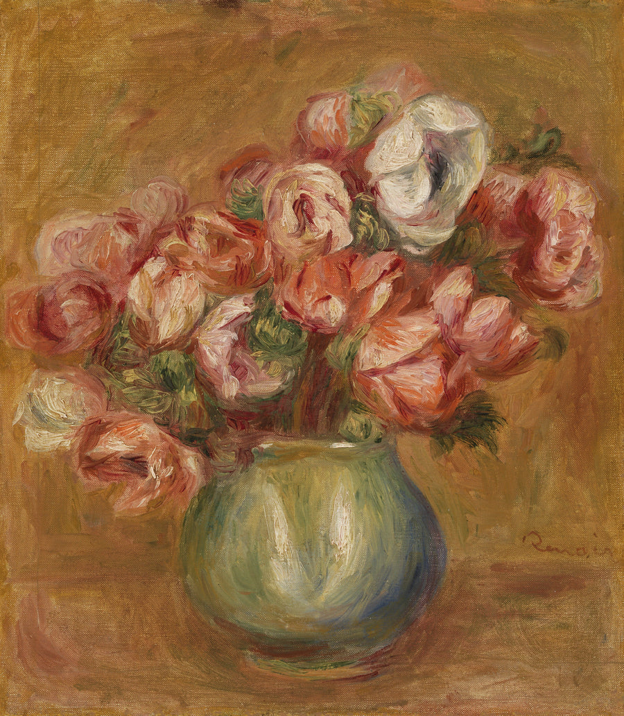 Anemonlar (Anemonlar) - Pierre-Auguste Renoir