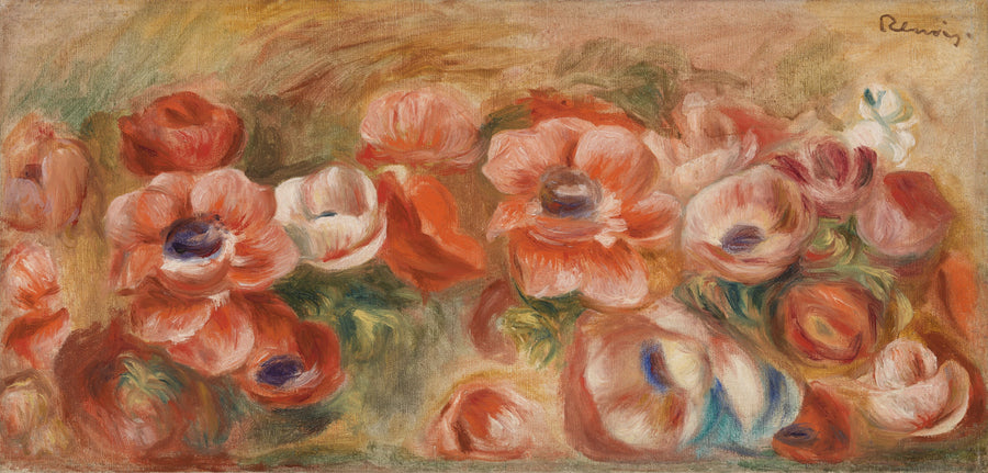 Anemonlar (Anemonlar) - Pierre-Auguste Renoir