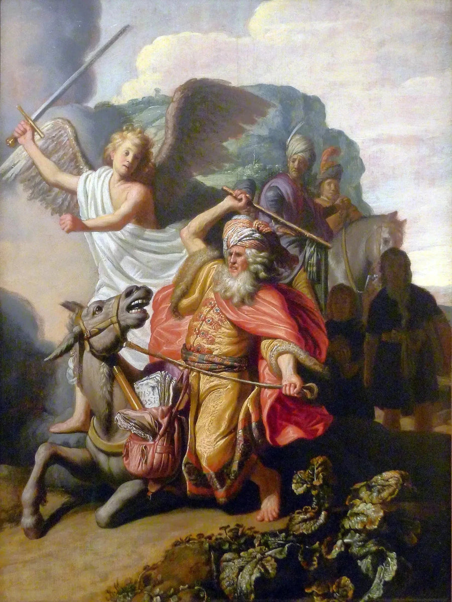 Balaam'ın Eşeği - Rembrandt