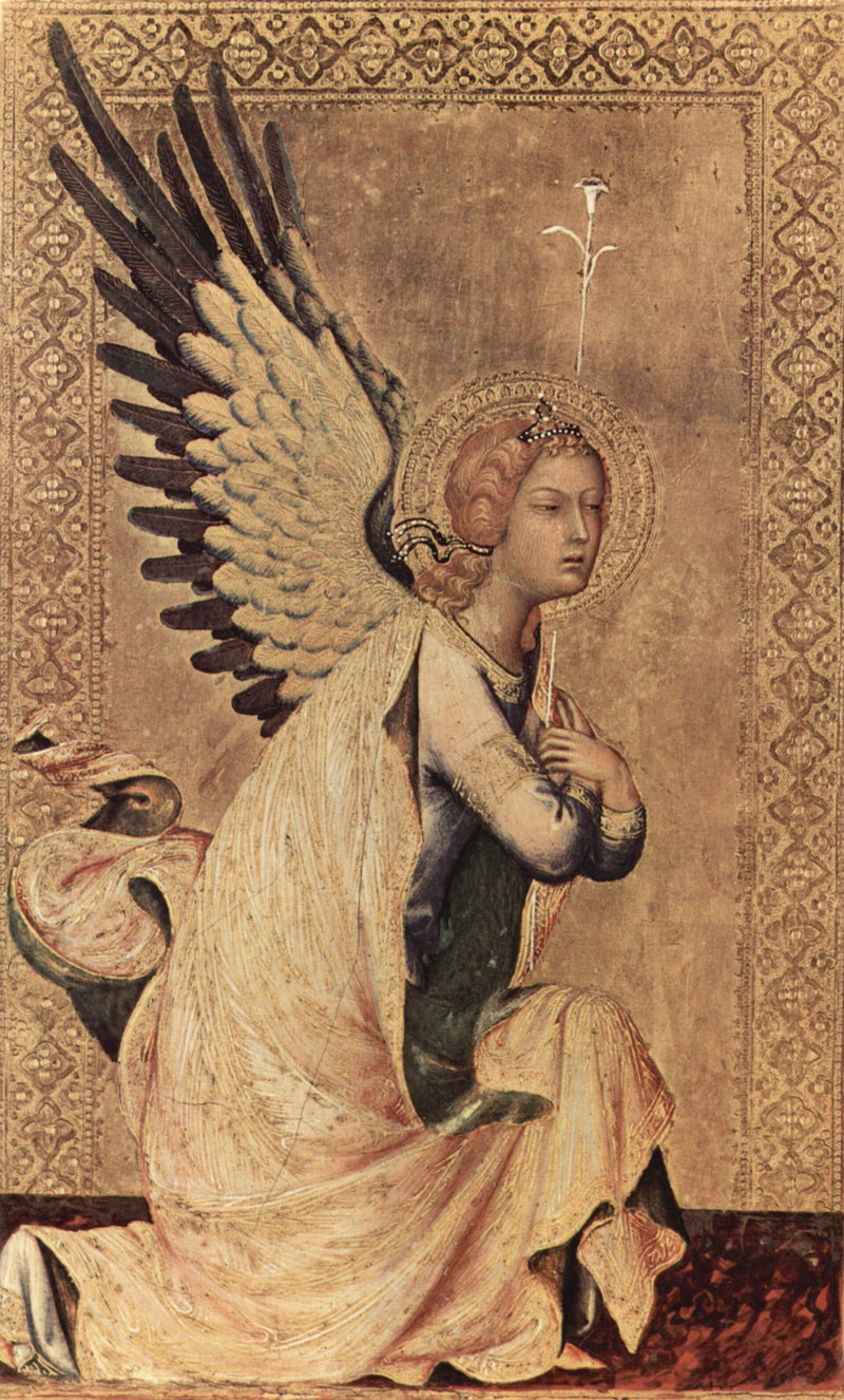 Müjde Anası Meleği - Simone Martini