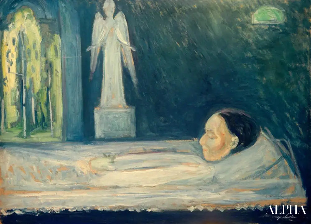 Ange de la mort - Edvard Munch - Reproductions de tableaux et peintures haut de gamme