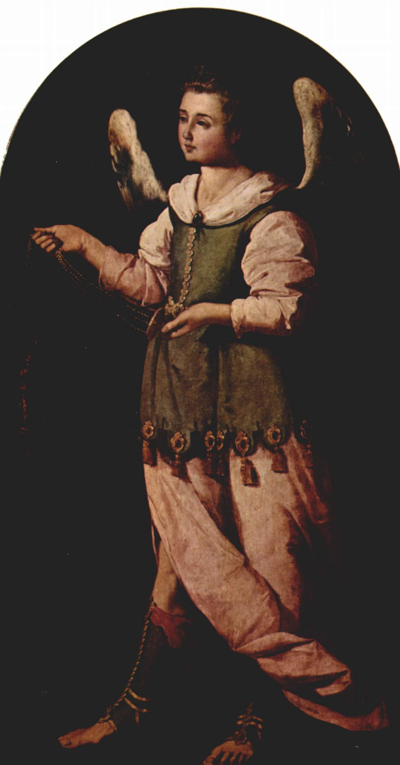 Francisco de Zurbarán - Tütsücü Taşıyan Melek
