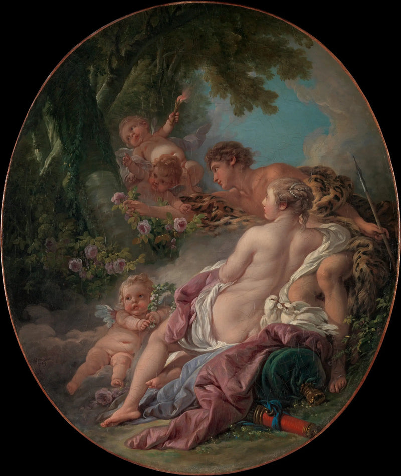 Angélique ve Médor - François Boucher