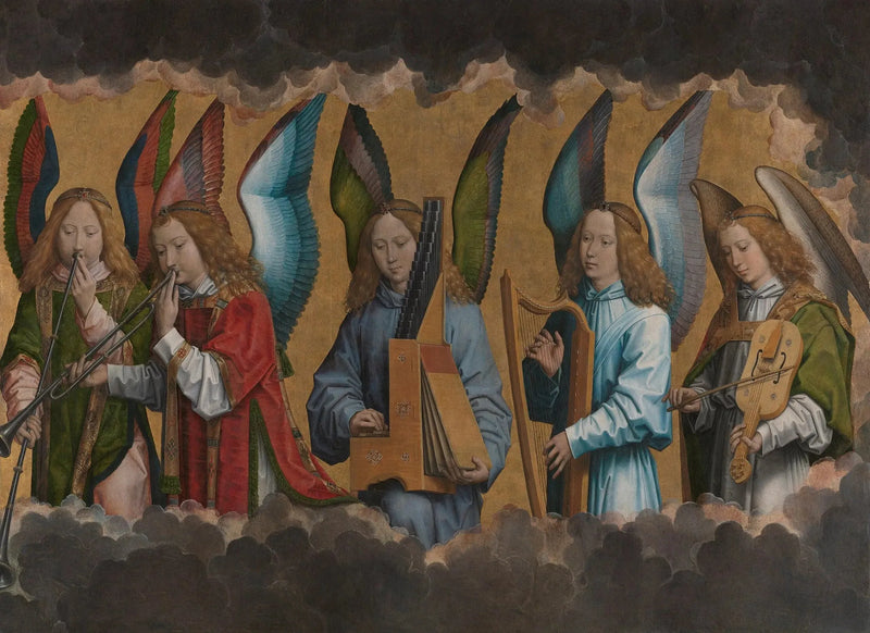 Müzikçi Melekler - Hans Memling