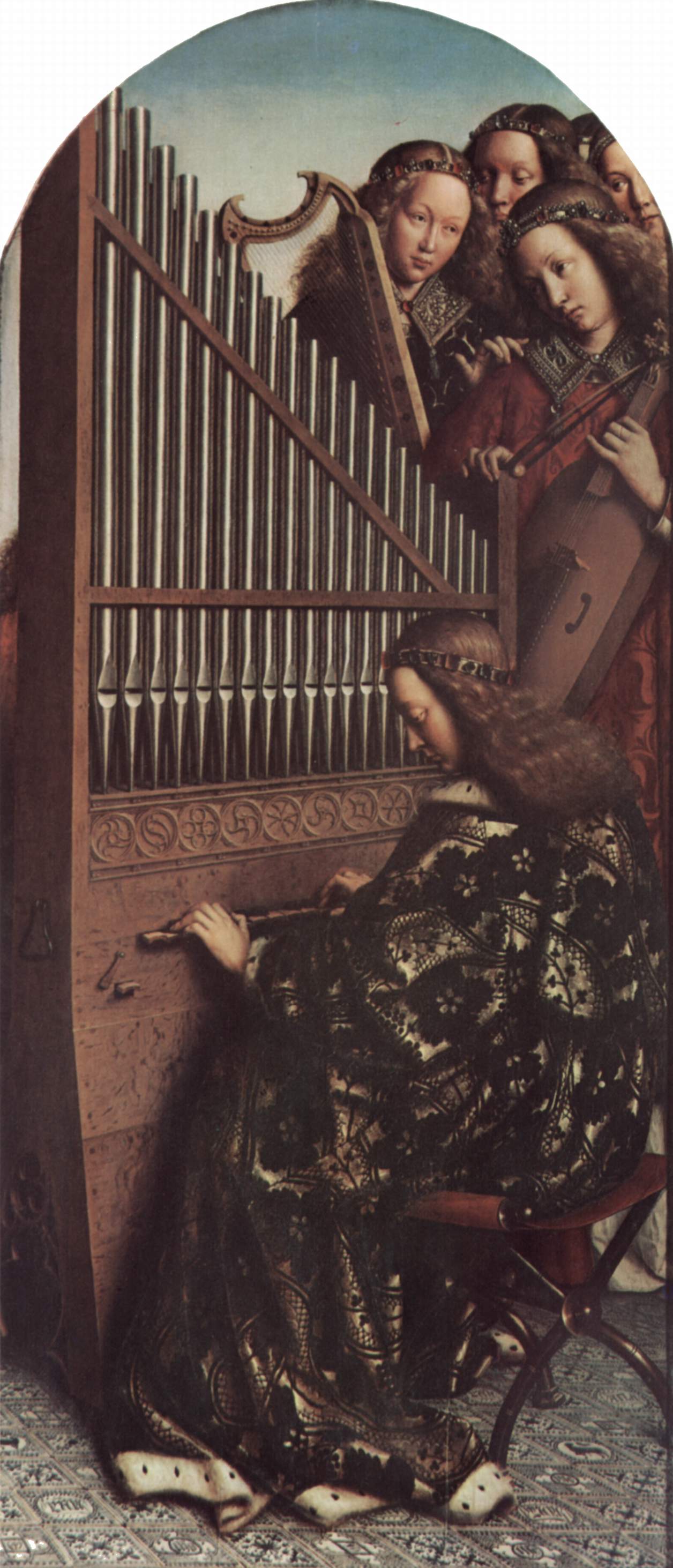 Anges musiciens - Hubert van Eyck - Alpha Reproduction