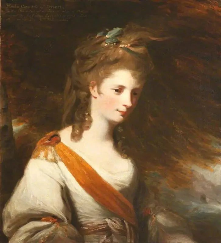 Anna Maria Lewis, Dysart Kontesi (1745-1804) rolünde Miranda (Reynolds'e göre) - John Constable