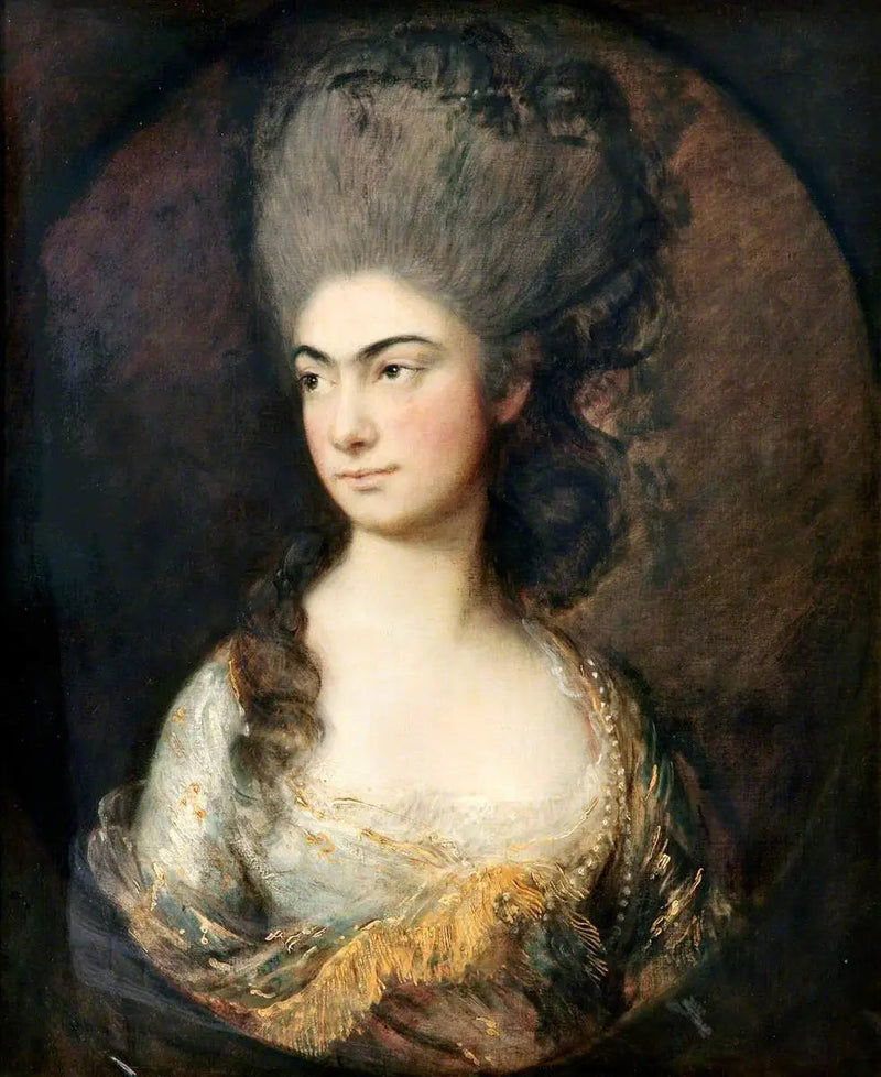 Anne Luttrell (1743–1808), Cumberland Düşesi - Thomas Gainsborough