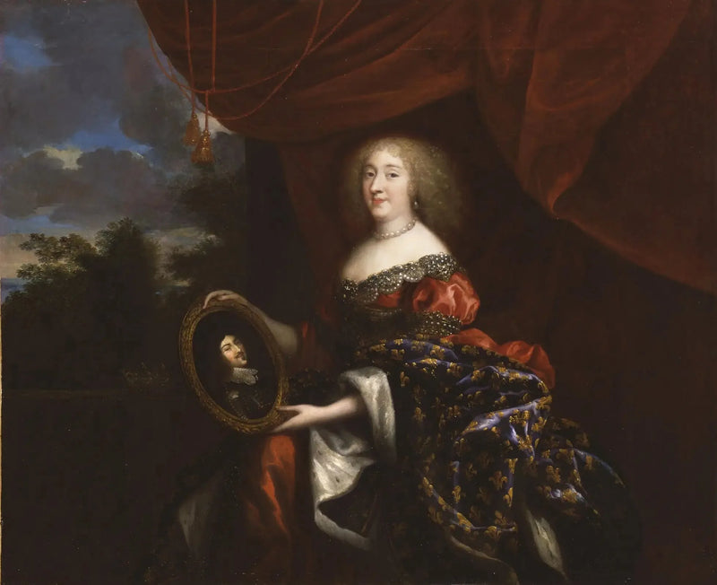 Anne-Marie-Louise d'Orléans (1627-1693), Montpensier Düşesi, Büyük Mademoiselle olarak bilinen - Jean Nocret
