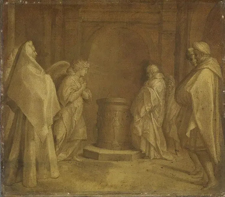 Müjde - Jean-Baptiste'in Doğumu - Andrea del Sarto