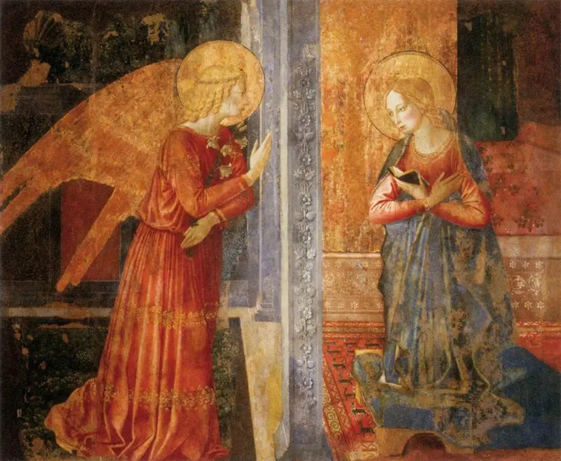 San Domenico'nun Müjdesi - Benozzo Gozzoli