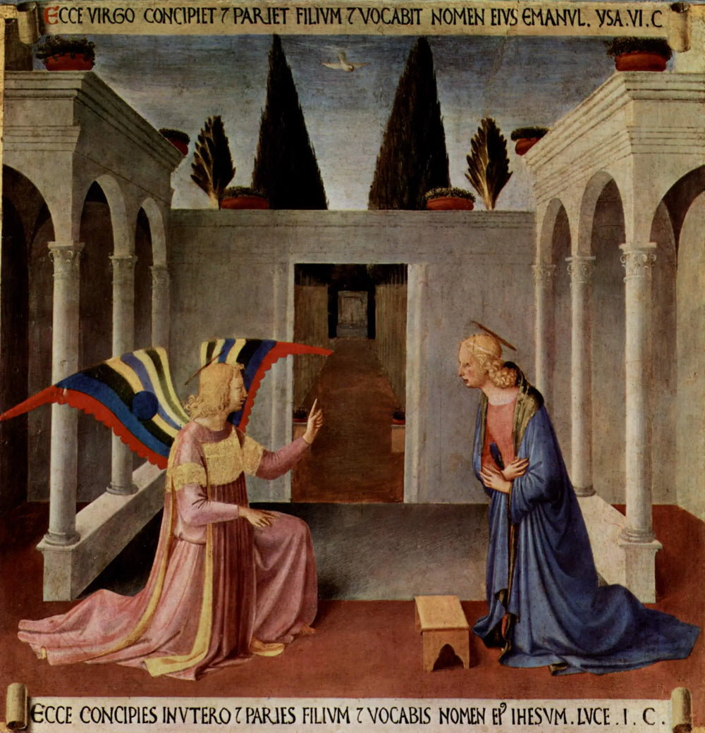Annonciation du musée Saint-Marc - Fra Angelico - Alpha Reproduction
