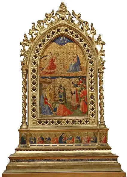 Müjde ve Üç Magi'nin Tapınması - Fra Angelico