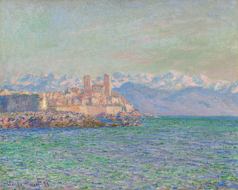 Antibes, kale - Claude Monet