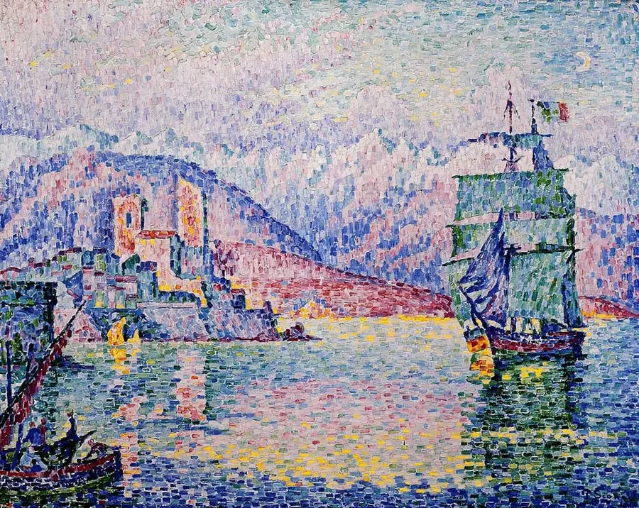 Akşam Antibes - Paul Signac