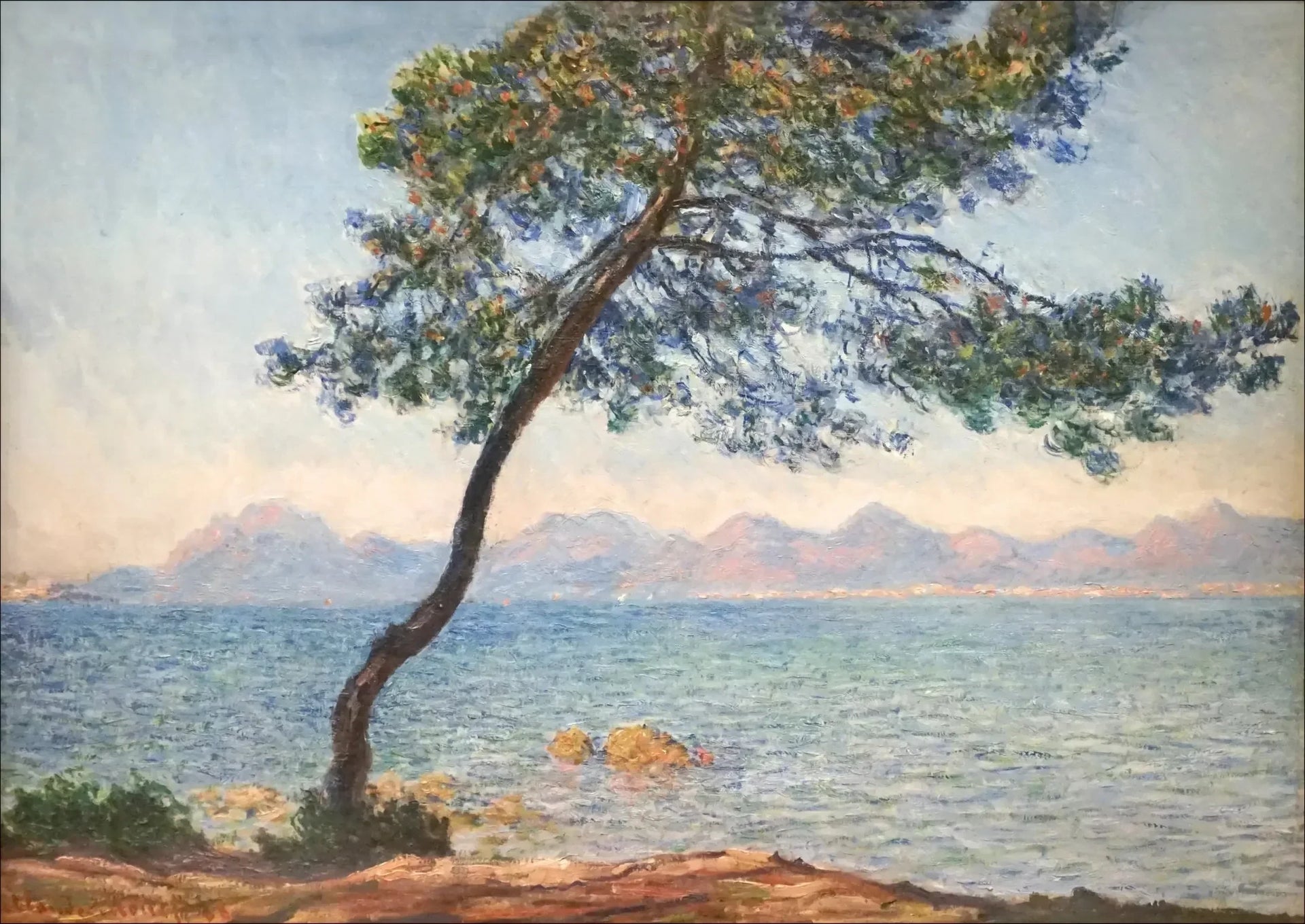 Antibes W1192 par Claude Monet, Courtauld Gallery