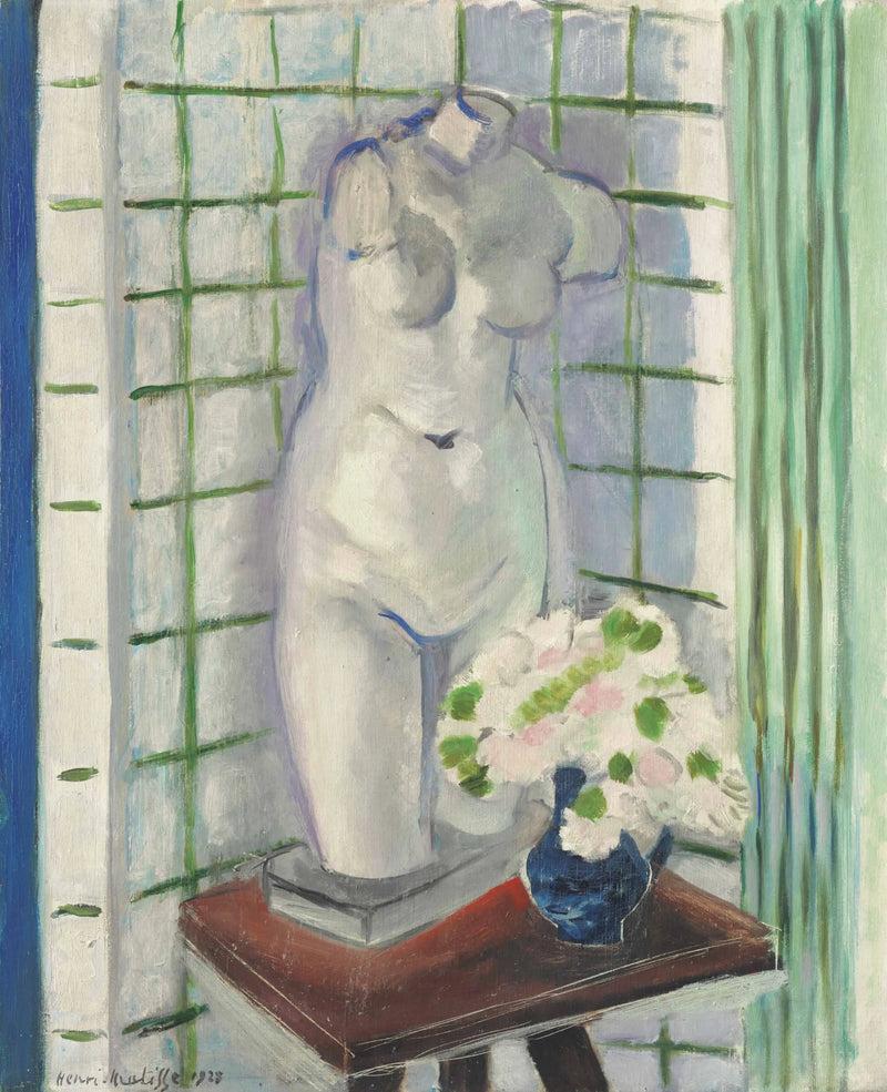 Antik ve Karanfiller - Henri Matisse
