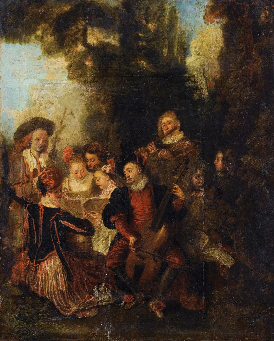 Le Concert champêtre - Antoine Watteau