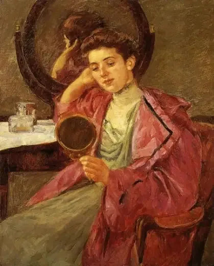 Antoinette Makyaj Masasında - Mary Cassatt