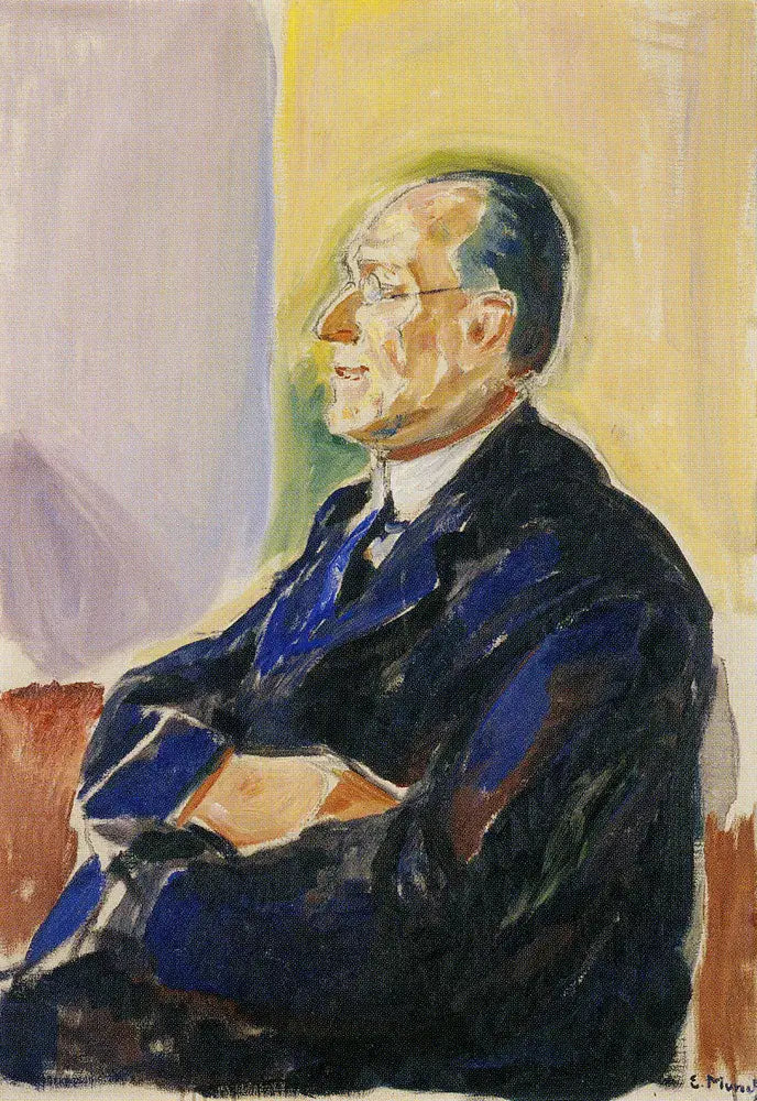 Reproduction du tableau « Anton Brünings - Edvard Munch » par Alpha Reproduction en peinture à l’huile