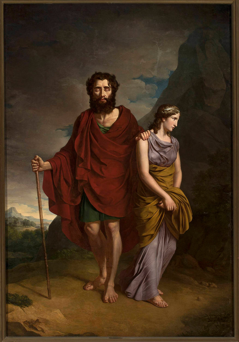 Œdipe et Antigone - Antoni Brodowski
