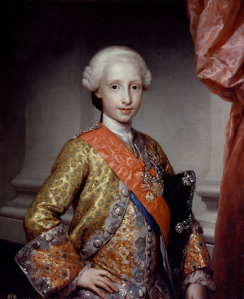 Antonio Pascual de Borbón y Sajonya, İspanya Prensi - Anton Raphael Mengs