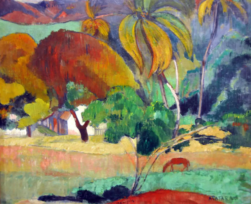 Apatarao (Papeete Mahallesi) - Paul Gauguin