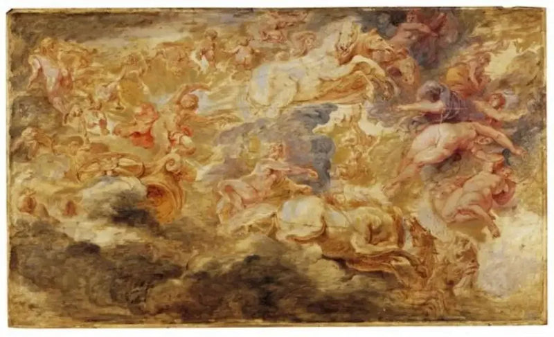 Apollon Güneş Arabasında - Peter Paul Rubens