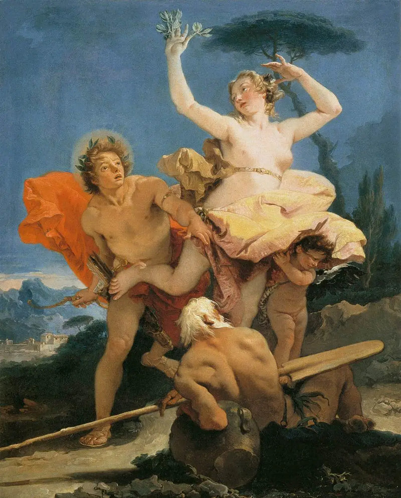 Apollon ve Daphne - Giovanni Battista Tiepolo