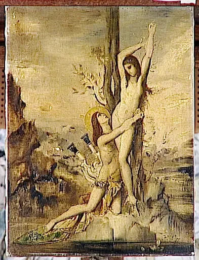 Apollon ve Daphné - Gustave Moreau