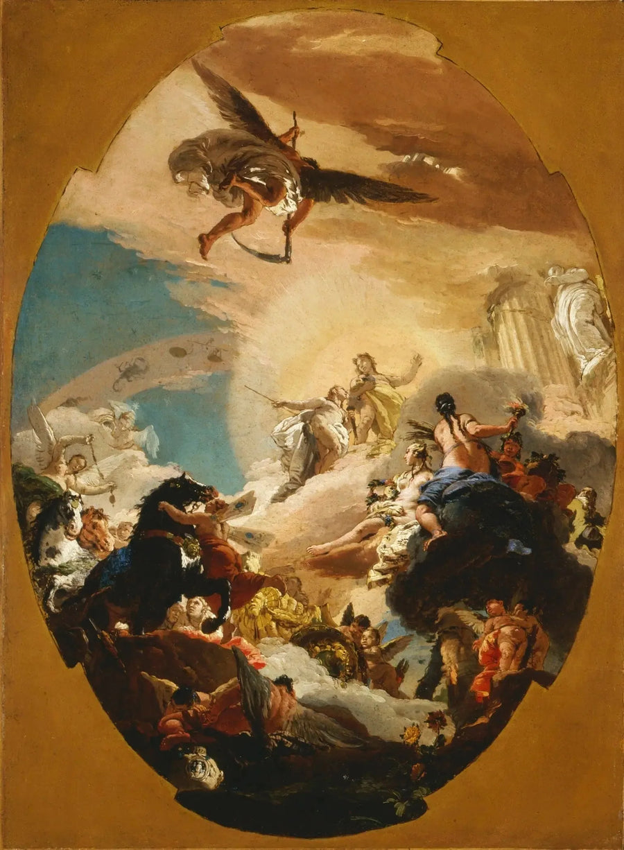 Apollon ve Phaéton - Giovanni Battista Tiepolo