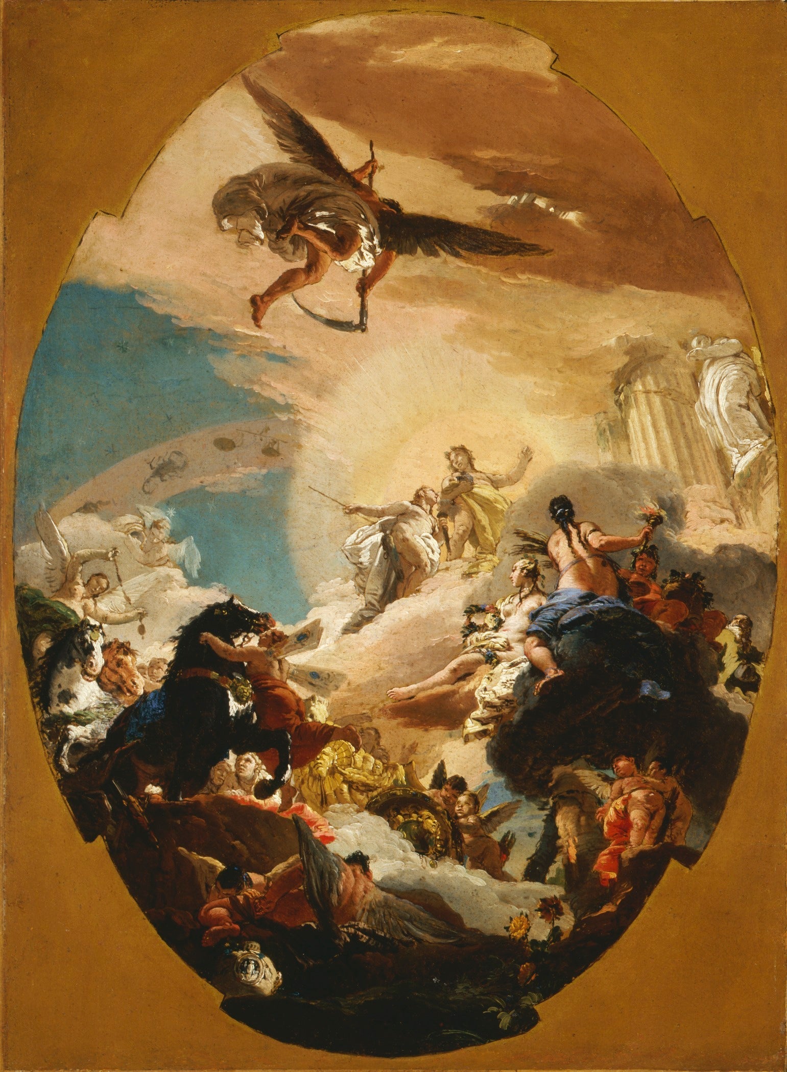 Apollon et Phaéton - Giovanni Battista Tiepolo